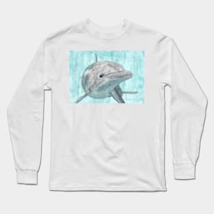 Dolphin power animal Long Sleeve T-Shirt